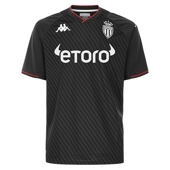 Tailandia Camiseta AS Monaco 2nd 2021-2022 Negro